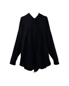 Nagonstans SWIM Circle Hoodie Black