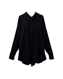 Nagonstans SWIM Circle Hoodie Black