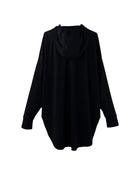 Nagonstans SWIM Circle Hoodie Black