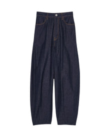 Nagonstans Denim 3D Curved Denim Pants Space