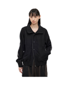 Jiyong Kim Asymmetric Zip-Up Hoodie Black