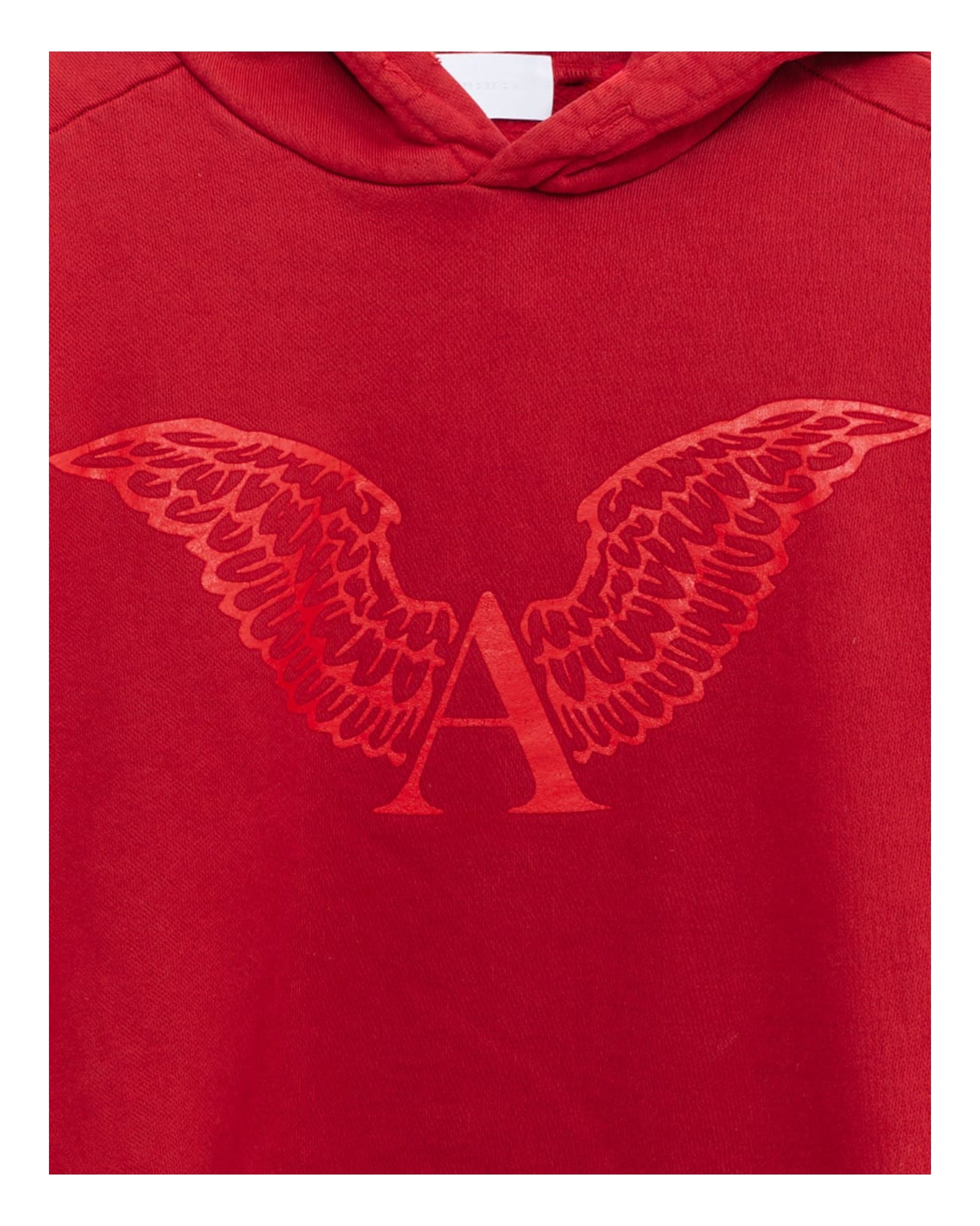 Alexander Digenova Melt Lock Logo Hoodie Red