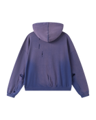 DRIFTA Mystic Garment-Washed Zip Hoodie Purple