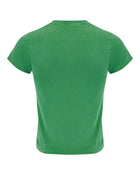 Martine Rose Shrunken  T-shirt Green Rose Martine