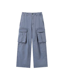 DRIFTA Washed Carpenter Cargo Vintage Blue
