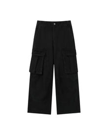 DRIFTA Washed Carpenter Cargo Black