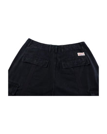 DRIFTA Washed Carpenter Cargo Black