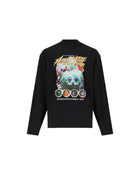 Martine Rose Funnel Neck L/S T-shirt Black Fuzzies 2