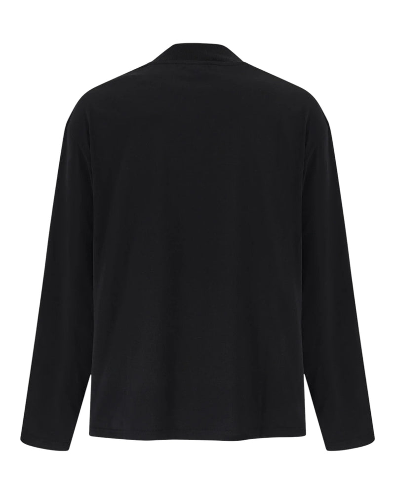 Martine Rose Funnel Neck L/S T-shirt Black Fuzzies 2