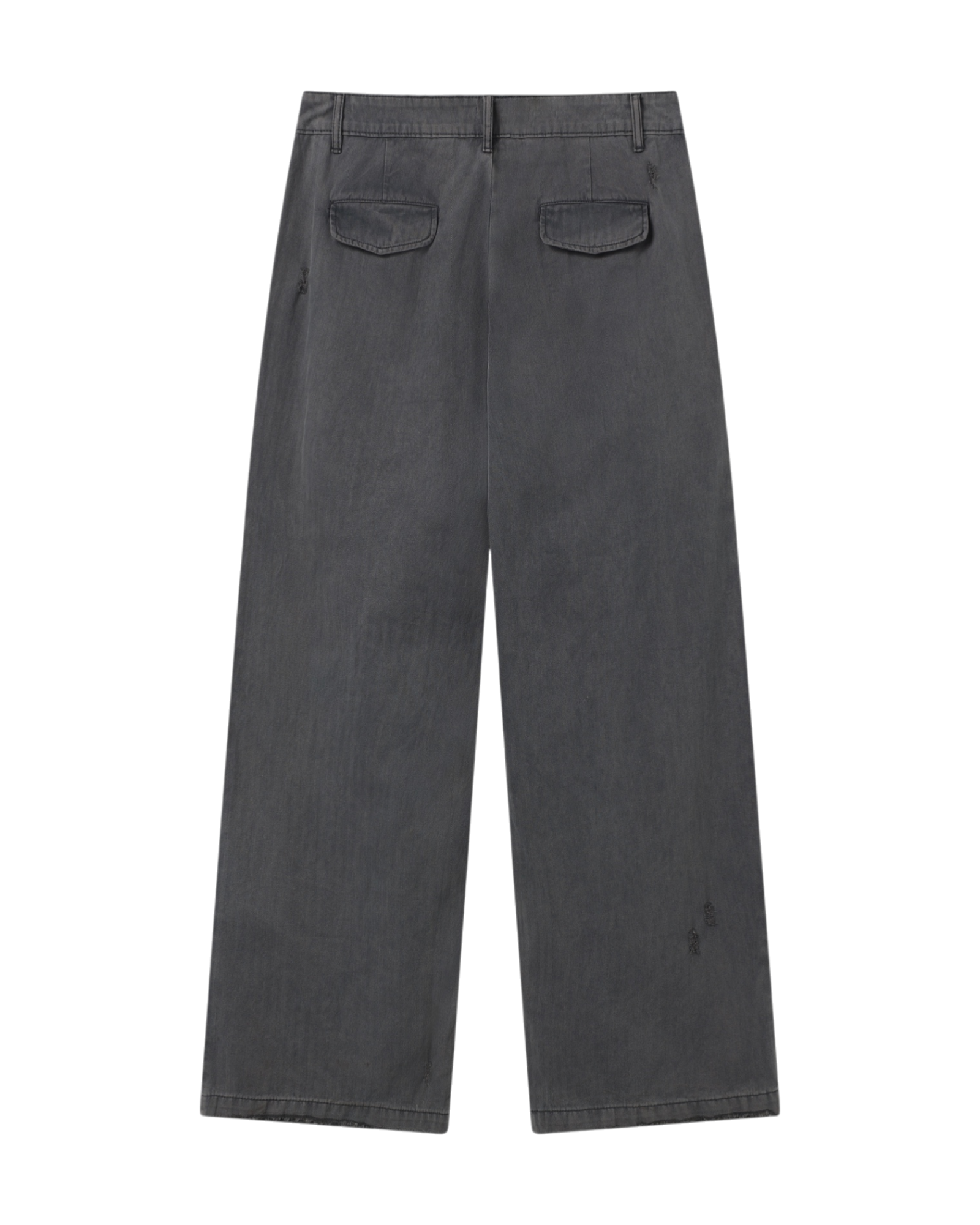 DRIFTA "Lowkey Flex" Distressed Washed Utility Cargo Pants Black