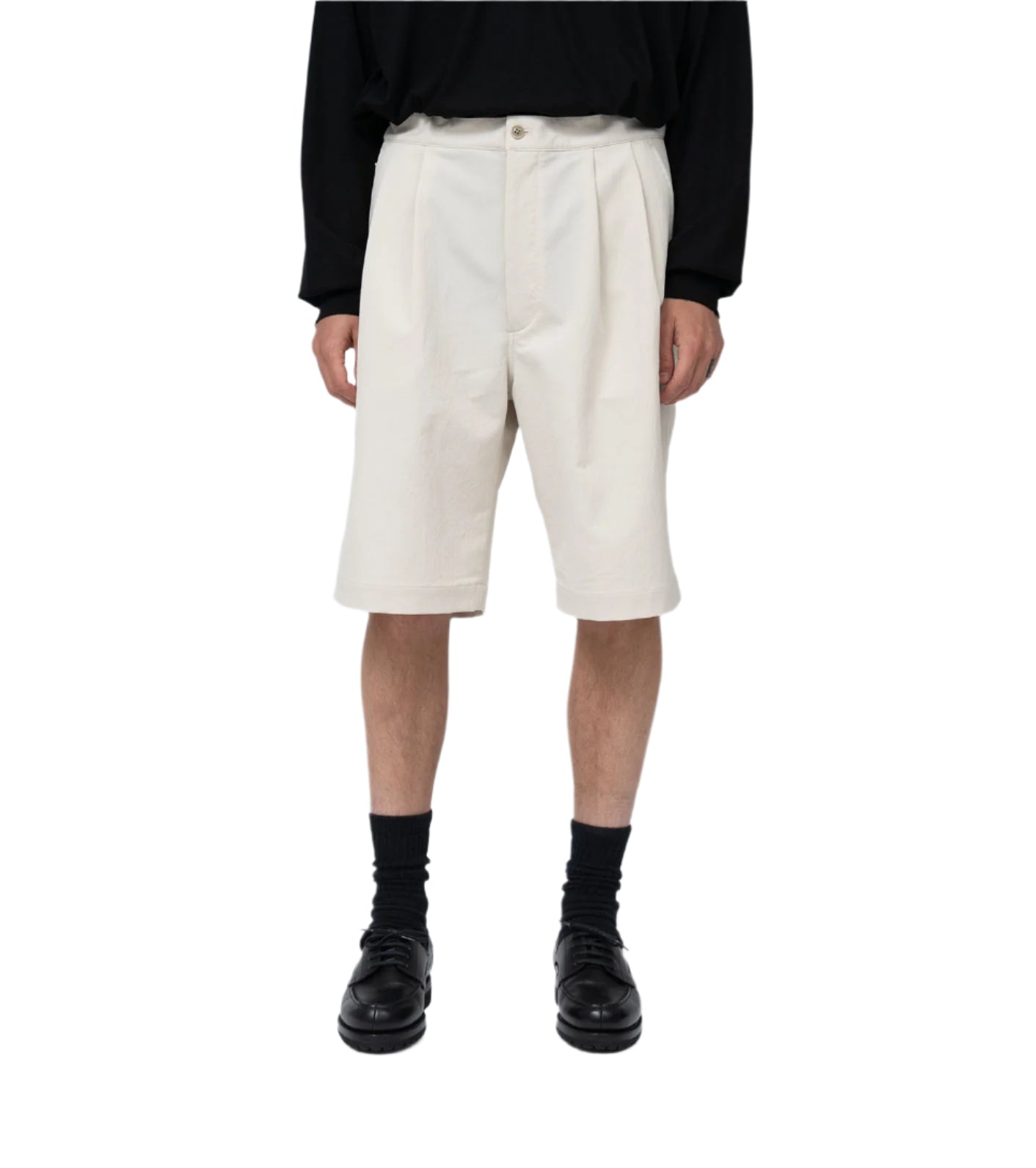 Nanamica Alphadry Double Pleated Shorts Dry Sand