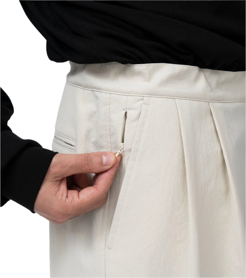 Nanamica Alphadry Double Pleated Shorts Dry Sand