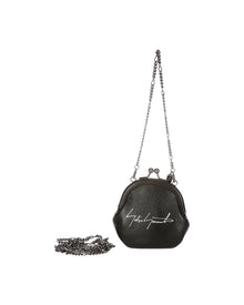Discord by Yohji Yamamoto Clasp Coin Purse Black