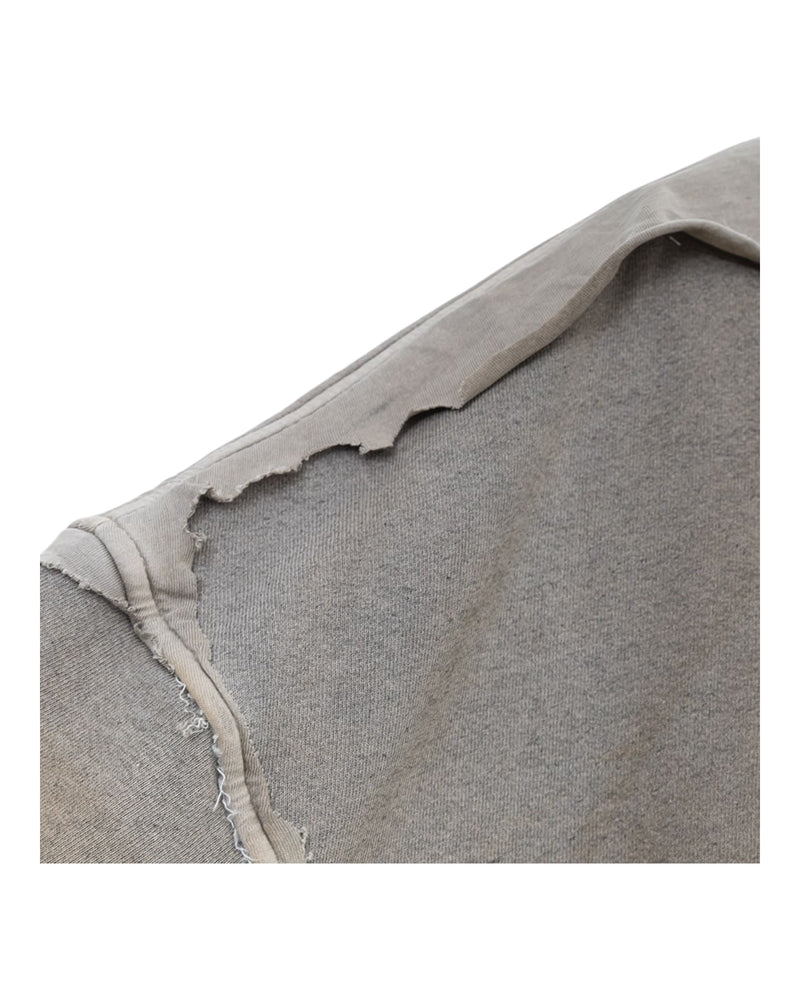 Alexander Digenova Cut Out Hoodie Grey