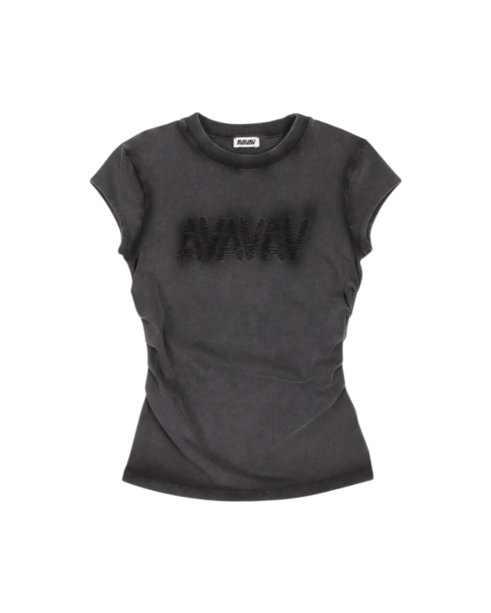 Avavav Baby T-Shirt Cut Av-Logo Black