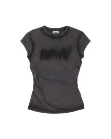 Avavav Baby T-Shirt Cut Av-Logo Black