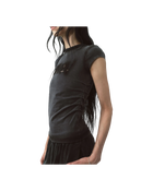 Avavav Baby T-Shirt Cut Av-Logo Black