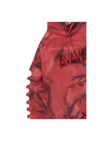 Avavav Os Shoulderless Hoodie Aop Red