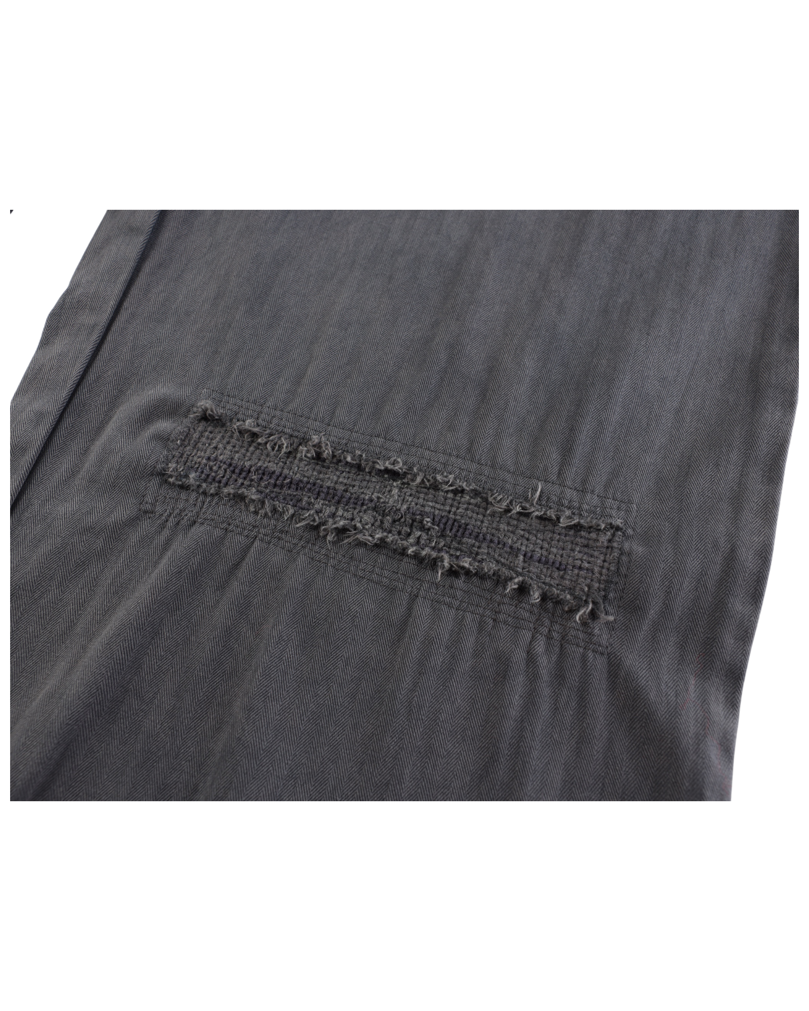 DRIFTA "Lowkey Flex" Distressed Washed Utility Cargo Pants Black