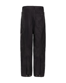 Jiyong Kim Sun-Bleached Double Front Wide Trousers Black