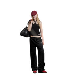 Avavav Pleated Track Pants Black