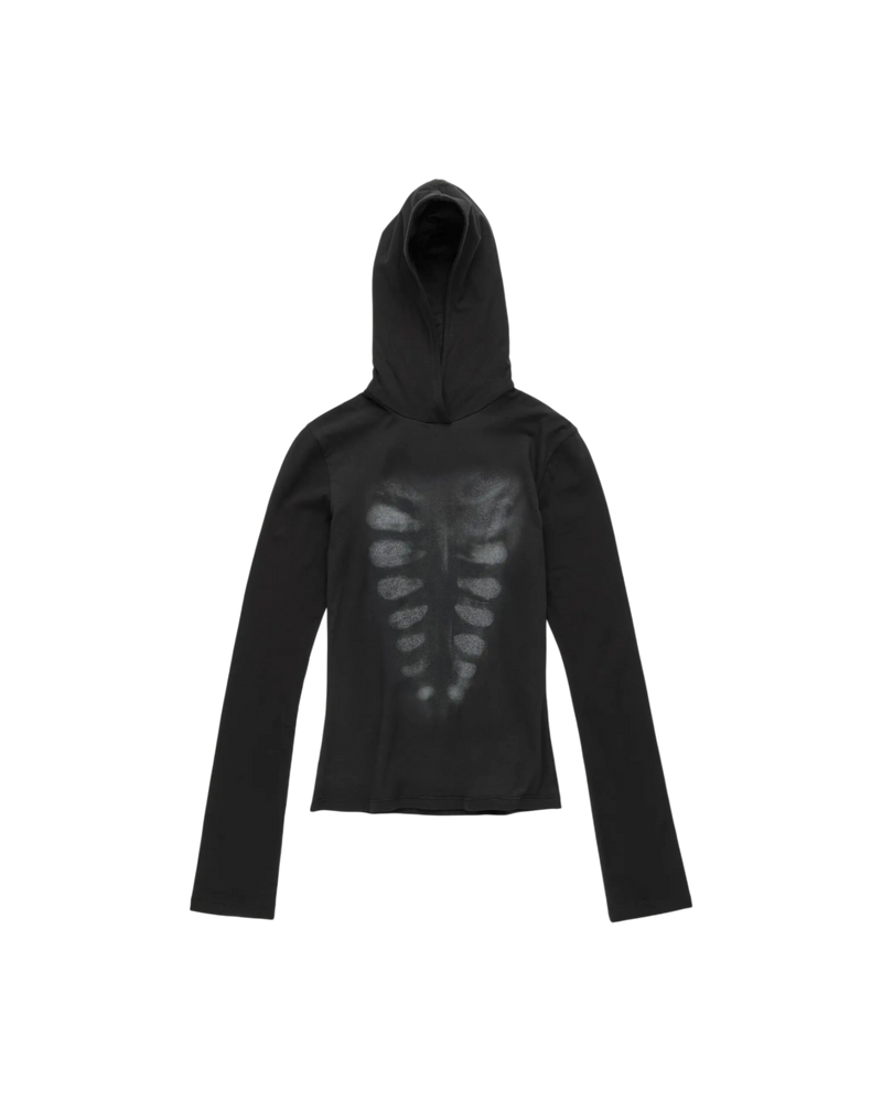 Avavav Hooded Top Printed X-Ray Black