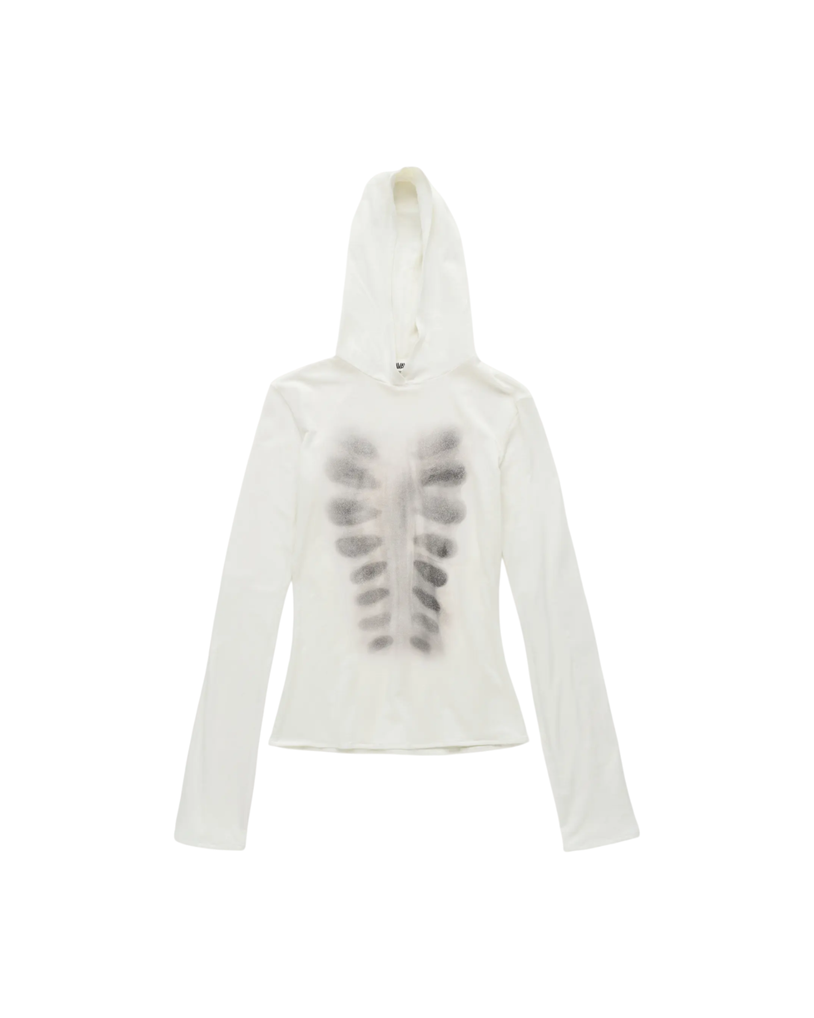 Avavav Hooded Top Printed X-Ray White