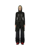 Avavav Hooded Top Printed X-Ray Black