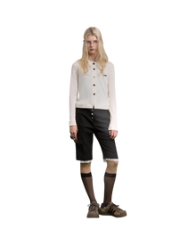 Avavav Button-Up Cardigan White