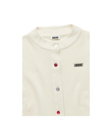 Avavav Button-Up Cardigan White