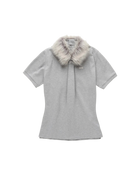 Avavav Polo Shirt Grey Fur