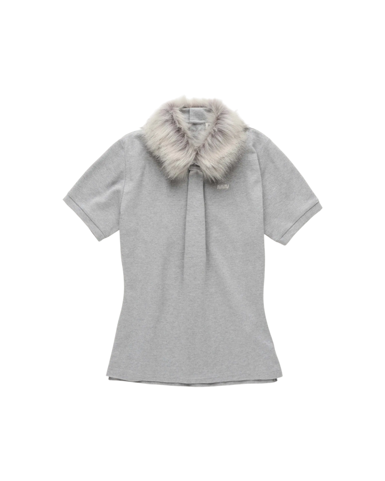 Avavav Polo Shirt Grey Fur