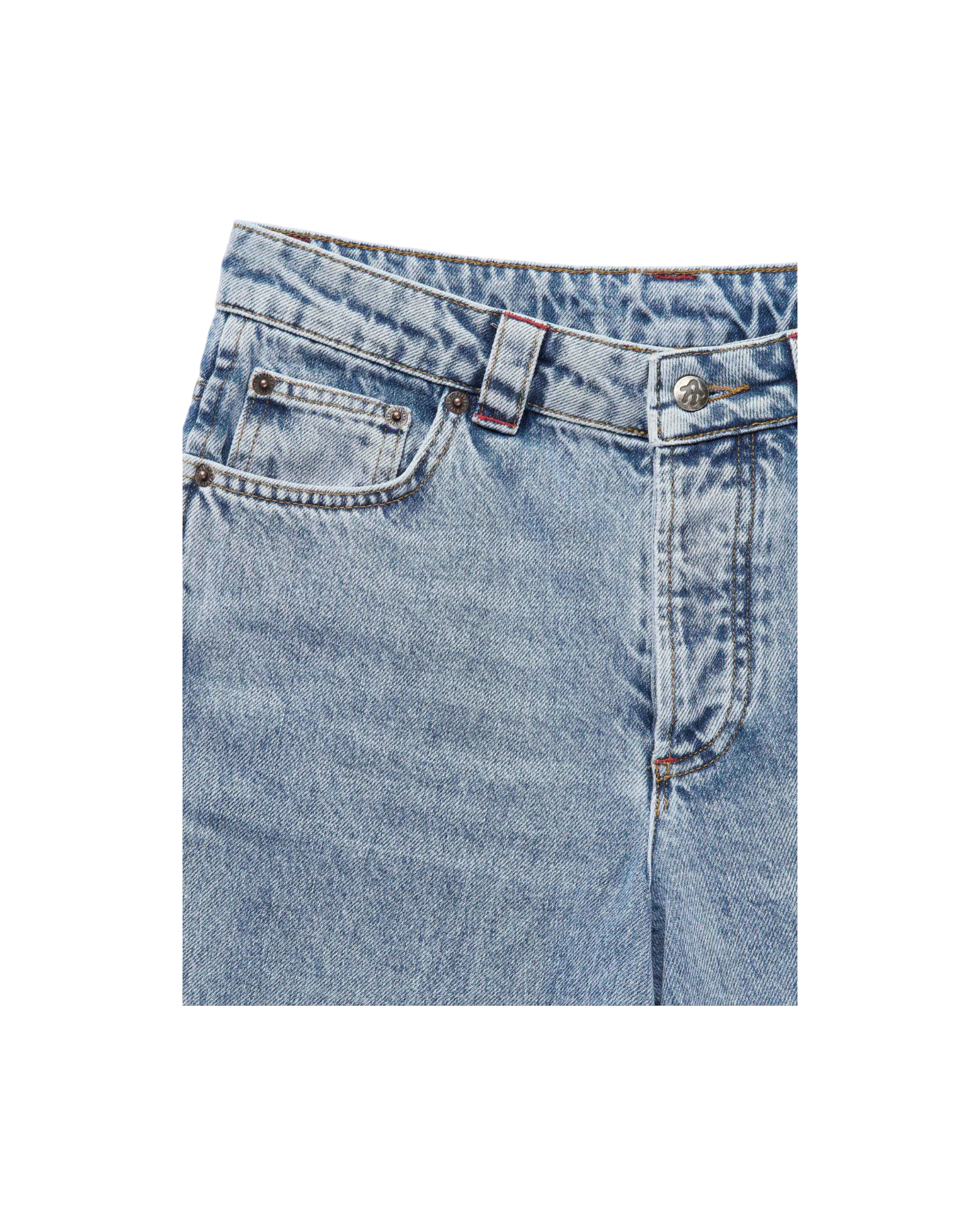 Avavav Pleated Jeans Blue