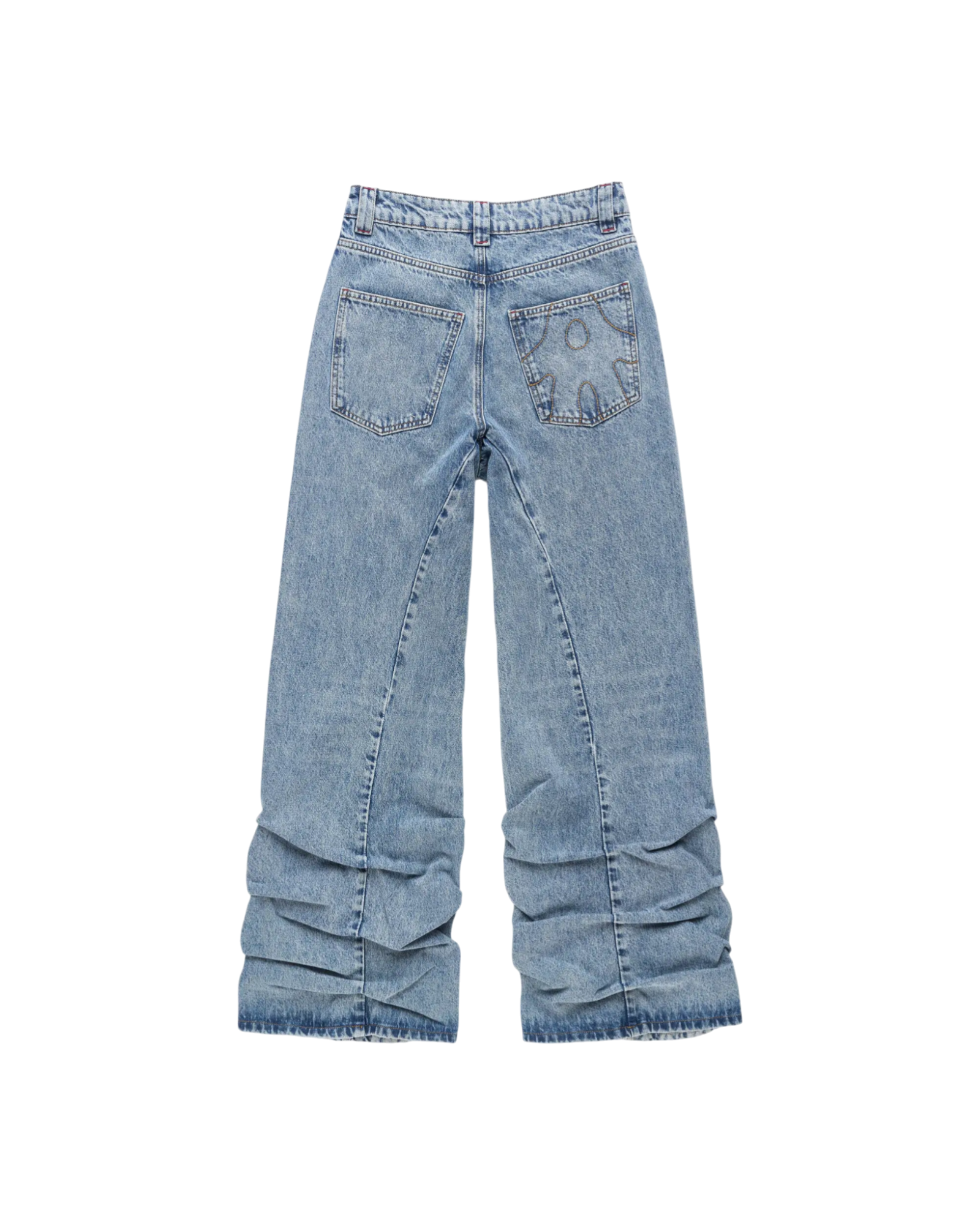 Avavav Pleated Jeans Blue