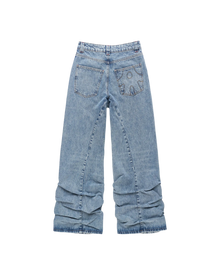 Avavav Pleated Jeans Blue