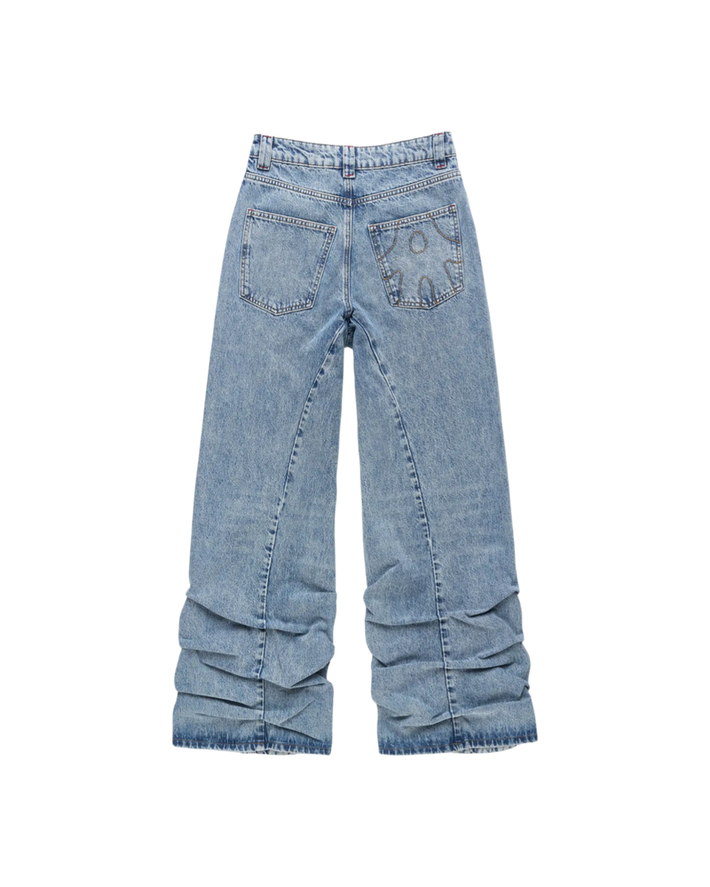 Avavav Pleated Jeans Blue