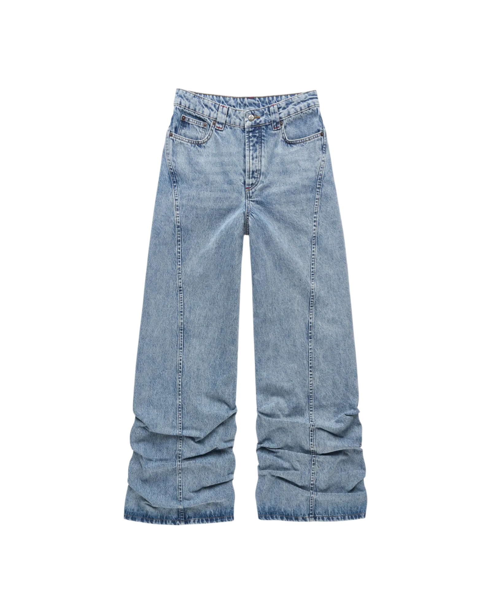 Avavav Pleated Jeans Blue