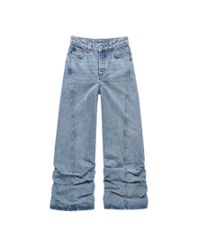 Avavav Pleated Jeans Blue