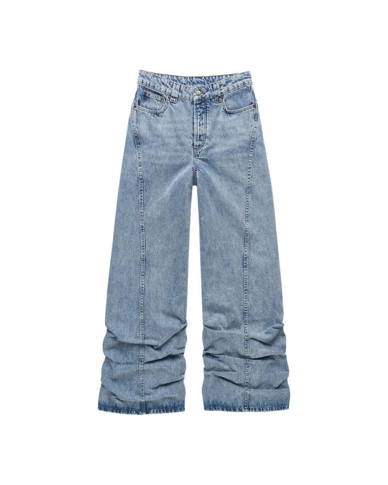 Avavav Pleated Jeans Blue