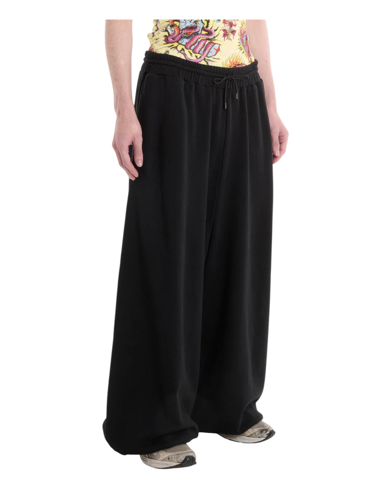 Luu Dan Baggy Bontan Sweatpants Black