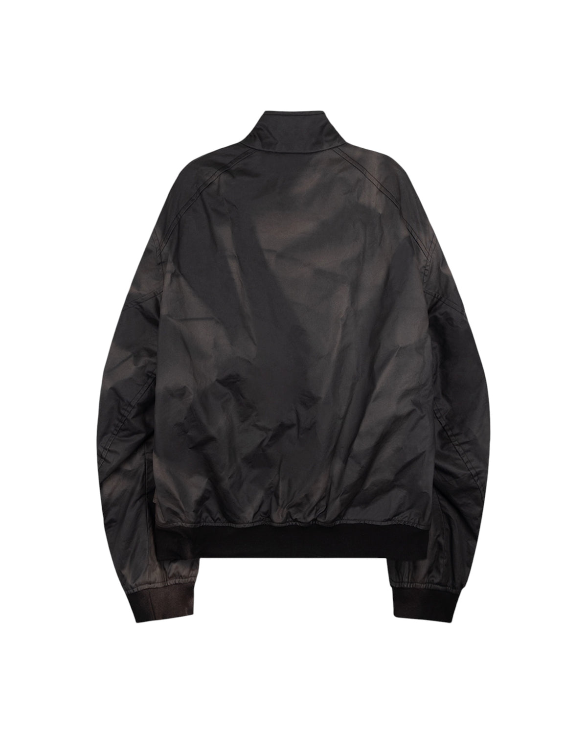 Jiyong Kim Sun-Bleached High Neck Blouson Black