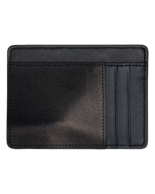 Jiyong Kim Sun-Bleached Leather Wallet Black