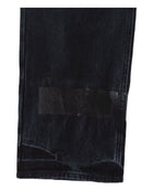 Alexander Digenova Straight Leg Duct Tape Jeans Black