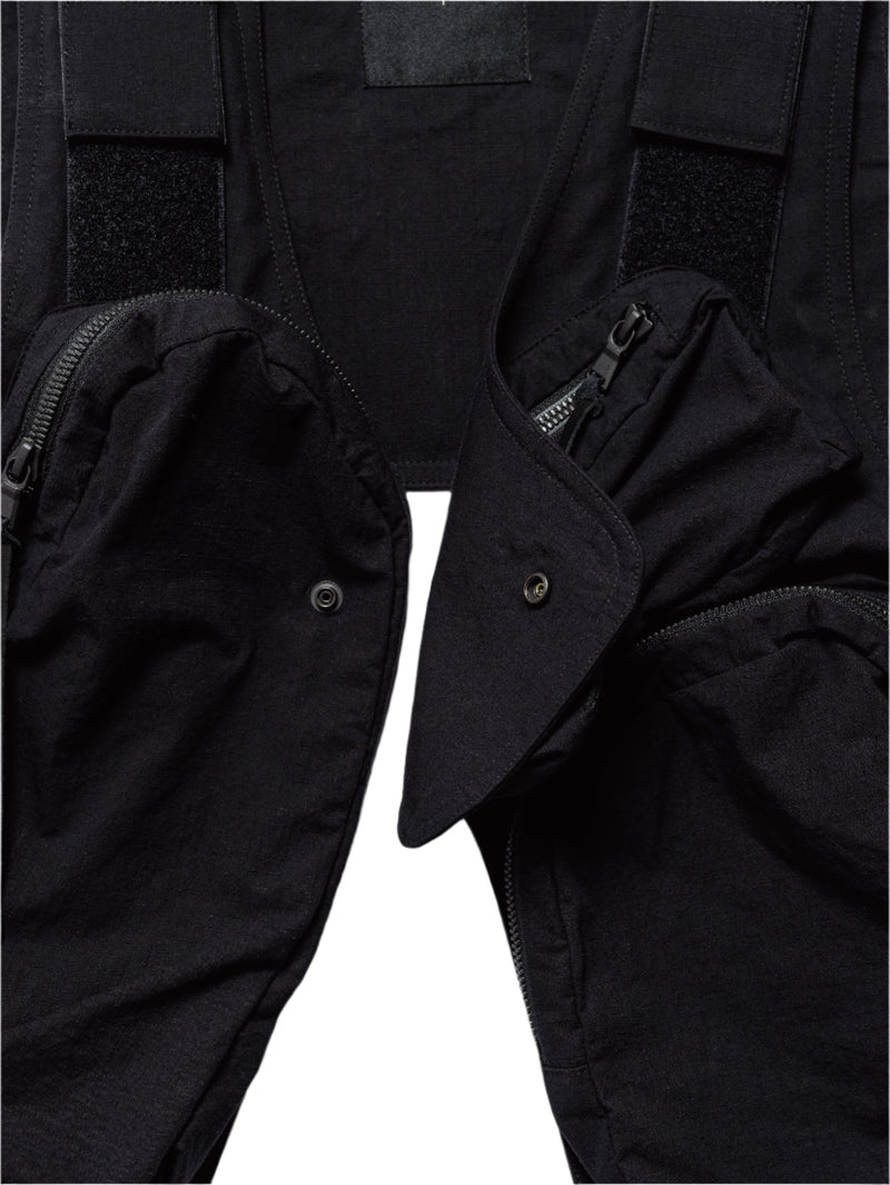 The Viridi-Anne Vest Bag Black