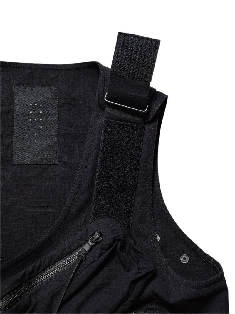 The Viridi-Anne Vest Bag Black