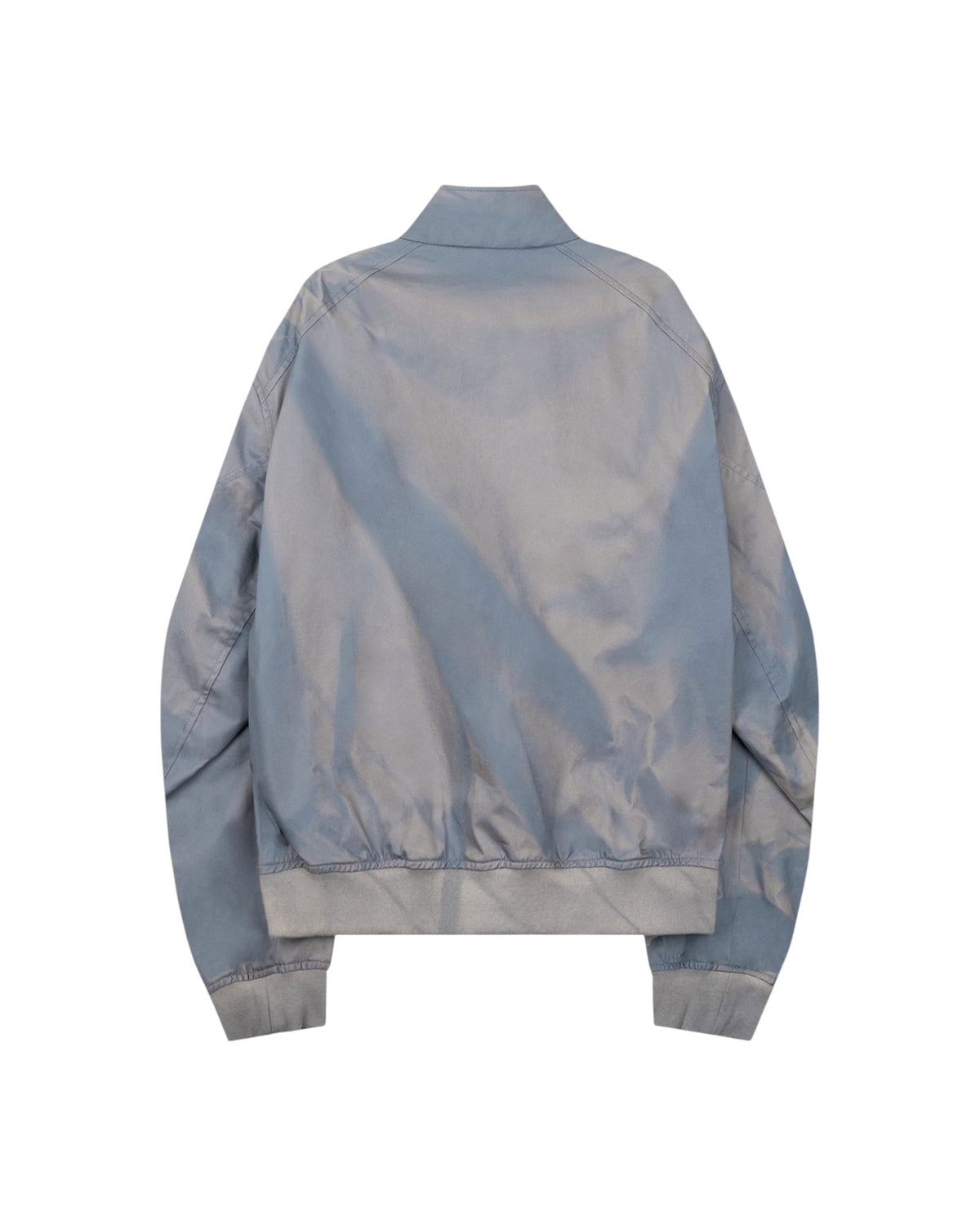 Jiyong Kim Sun-Bleached High Neck Blouson Blue