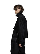 The Viridi-Anne Water Repellant Stretch Zip-Up Jacket Black