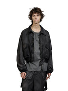 The Viridi-Anne Nylon Object Dyed Bomber Jacket