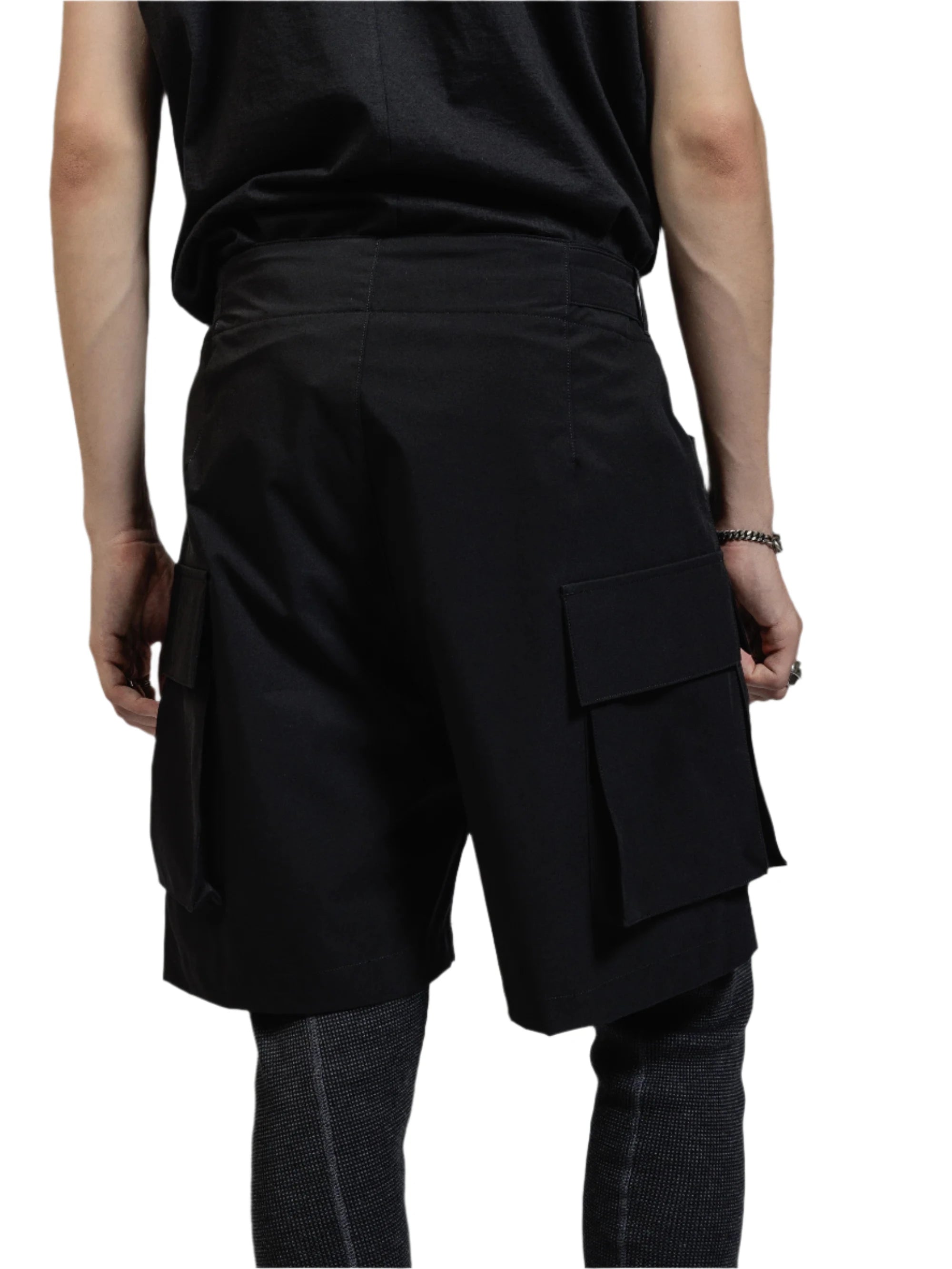 The Viridi-Anne Water Repellant Stretch Shorts Black