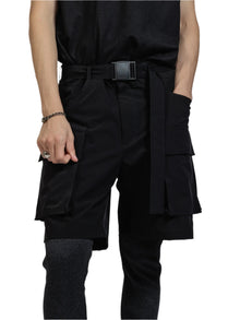 The Viridi-Anne Water Repellant Stretch Shorts Black